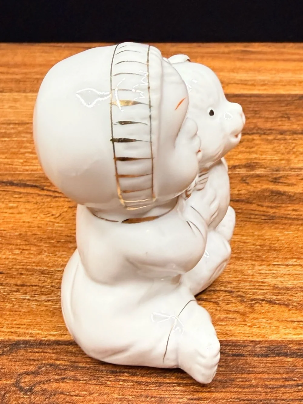 Baby & Bear Figurine